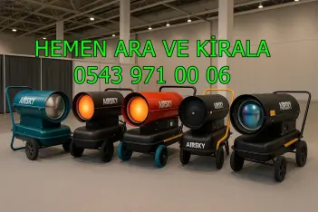 Antalya Mazotlu Elektrikli Isımak Isıtıcı Kiralama