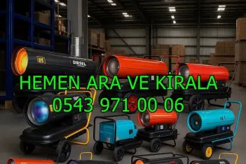 Aydın Mazotlu Elektrikli Isımak Isıtıcı Kiralama