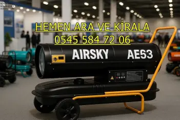 Bakırköy ve Başakşehir ve Bayrampaşa Mazotlu Elektrikli Isımak Isıtıcı Kiralama