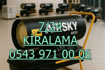 Beşiktaş Mazotlu Elektrikli Isımak Isıtıcı Kiralama