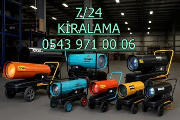 Bingöl Diyarbakır Tunceli Kiralık Sıcak Hava Üfleyici Kiralama