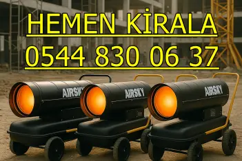 Kadıköy Mazotlu Elektrikli Isımak Isıtıcı Kiralama