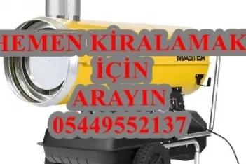 Kiralık Mazotlu Isıtıcı Kiralama MAZOTLU ÜFLEMELİ İNŞAAT ŞANTİYE ISITICISI