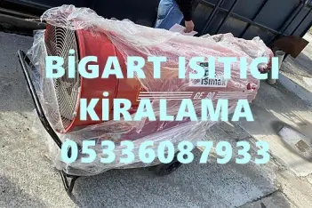 Manisa MAZOTLU ÜFLEMELİ İNŞAAT ŞANTİYE ISITICISI KURUTUCUSU KİRALAMA