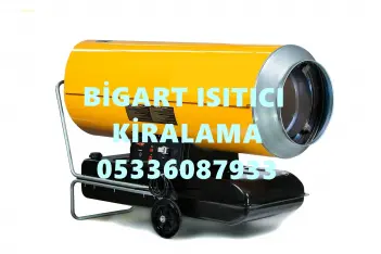 Niğde ve Kütahya MAZOTLU ÜFLEMELİ İNŞAAT ŞANTİYE ISITICISI KURUTUCUSU KİRALAMA