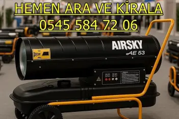 Sakarya Mazotlu Elektrikli Isımak Isıtıcı Kiralama