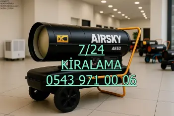 Ümraniye ve Üsküdar ve Zeytinburnu Mazotlu Elektrikli Isımak Isıtıcı Kiralama