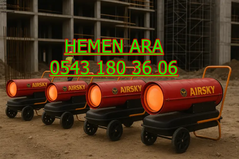 Adana Mersin Hatay Kiralık Jet Isıtıcı Kiralama