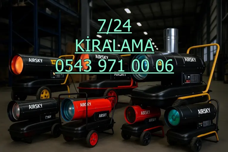 Artvin Rize Trabzon Kiralık Profesyonel Isıtma Makinesi Kiralama
