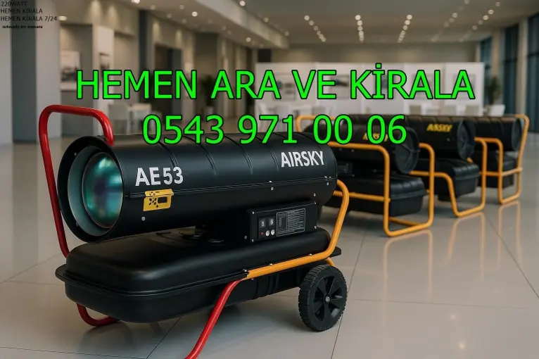 Aydın Denizli Muğla Kiralık Beton Kurutma Makinesi Kiralama