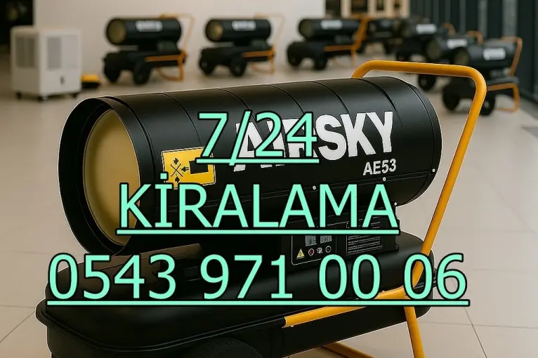 Beşiktaş Mazotlu Elektrikli Isımak Isıtıcı Kiralama