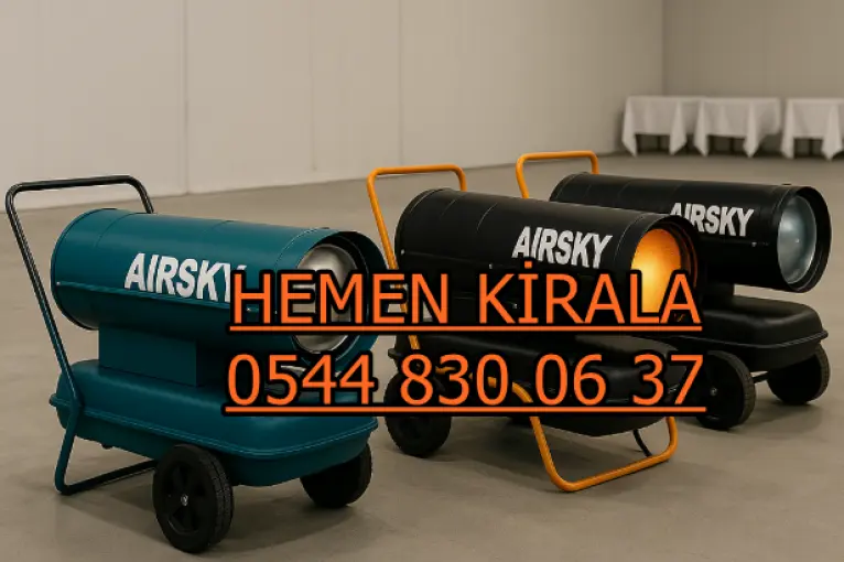 Çanakkale Balıkesir Tekirdağ Kiralık Endüstriyel Jet Isıtıcı Kiralama