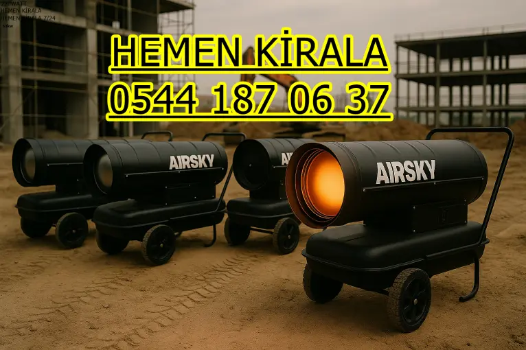 Çankırı Kastamonu Karabük Kiralık Profesyonel Isıtma Makinesi Kiralama