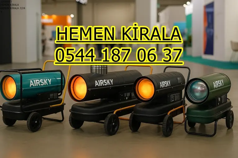Edirne Kırklareli Tekirdağ Kiralık Sıcak Hava Üfleyici Kiralama