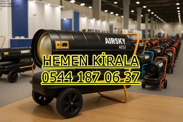 Elazığ Malatya Bingöl Kiralık Profesyonel Isıtma Makinesi Kiralama