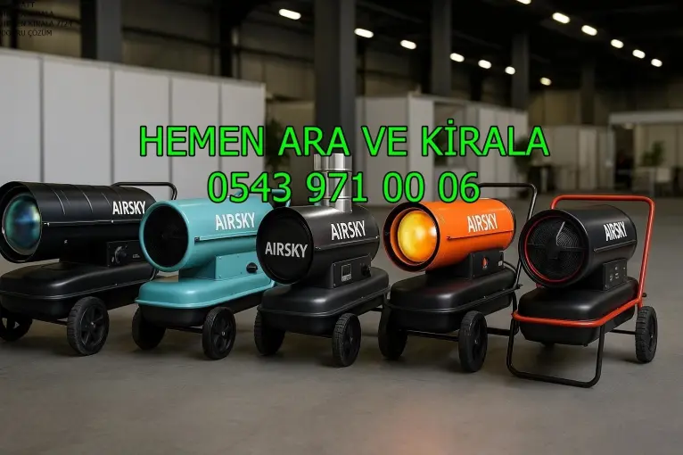 Eyüpsultan ve Fatih ve Gaziosmanpaşa Mazotlu Elektrikli Isımak Isıtıcı Kiralama
