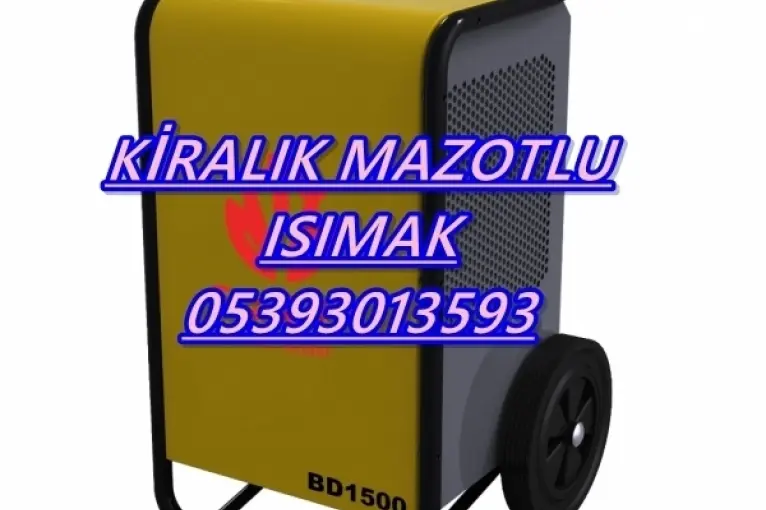 İstanbul ve Ankara ve İzmir Nem Kurutma Makinesi Kiralama