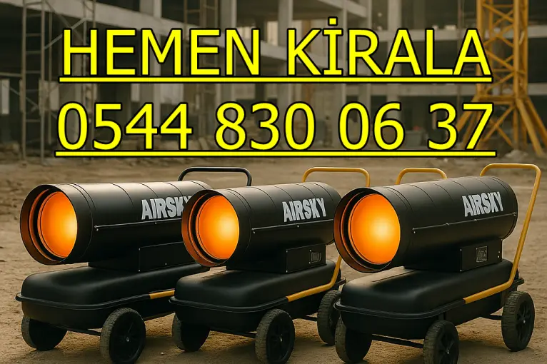 Kadıköy Mazotlu Elektrikli Isımak Isıtıcı Kiralama