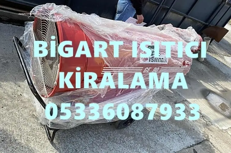 Manisa MAZOTLU ÜFLEMELİ İNŞAAT ŞANTİYE ISITICISI KURUTUCUSU KİRALAMA