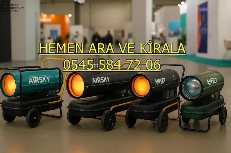 Şile ve Şişli ve Tuzla Mazotlu Elektrikli Isımak Isıtıcı Kiralama