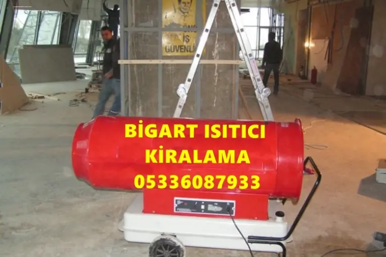 İstanbul MAZOTLU ÜFLEMELİ İNŞAAT ŞANTİYE ISITICISI KURUTUCUSU KİRALAMA